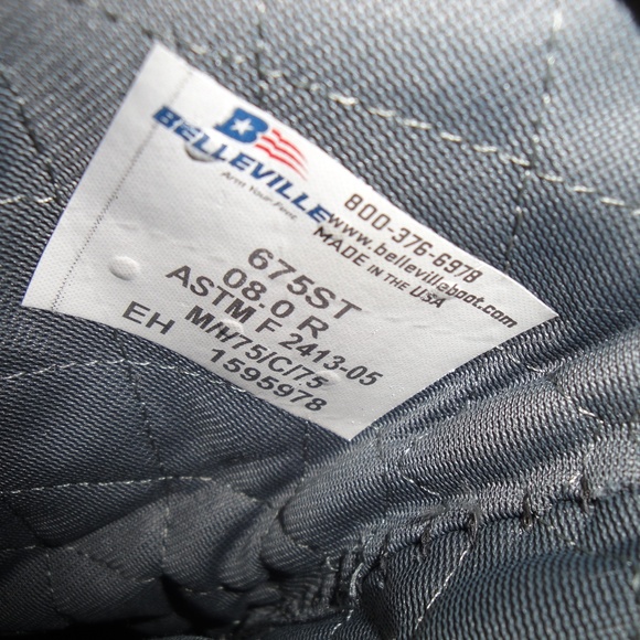 BELLEVILLE GREEN SUEDE BOOTS MENS SHOE SIZE 8 - Picture 2 of 7